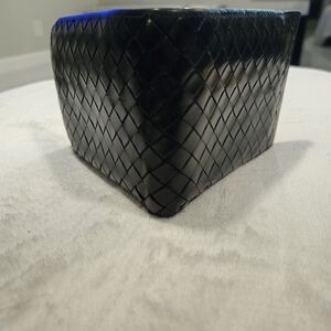 Bottega Veneta Black Leather Accessory